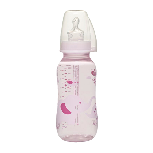 Bán Bình sữa NIP 35035 Trendy 250ml bé gái (0M+, núm silicone)