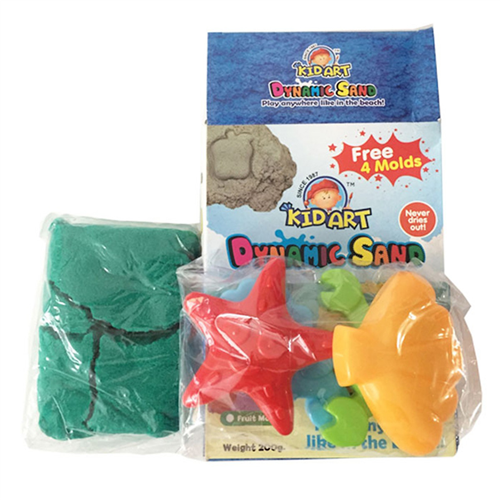 Bán Đồ chơi cát nặn Kid Art DS200/4M-Green màu xanh (200g)