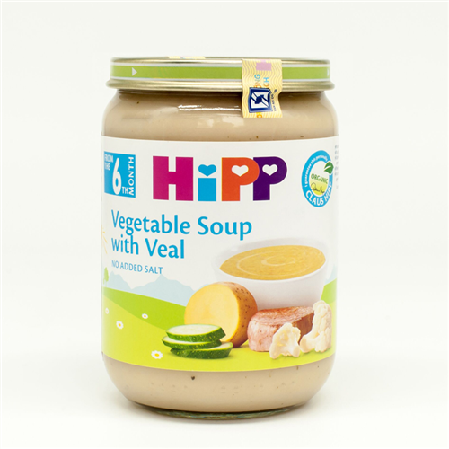 Bán Dinh dưỡng đóng lọ HiPP 7983 - Súp rau thịt bê (190g)