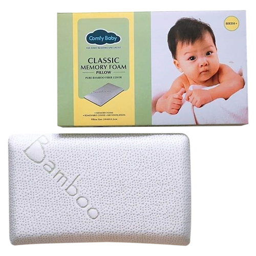 Bán Gối trẻ em sợi tre chống ngạt kháng khuẩn Comfybaby CF1-41168