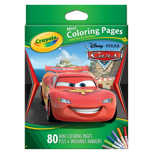 Bán Bộ bút giấy tô màu hình xe hơi Crayola (0450560008)