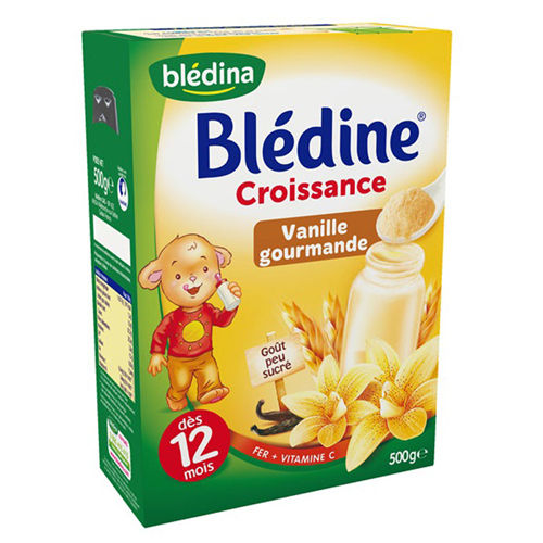 Bán Bột pha sữa Bledina vị vanile 500g 12m+