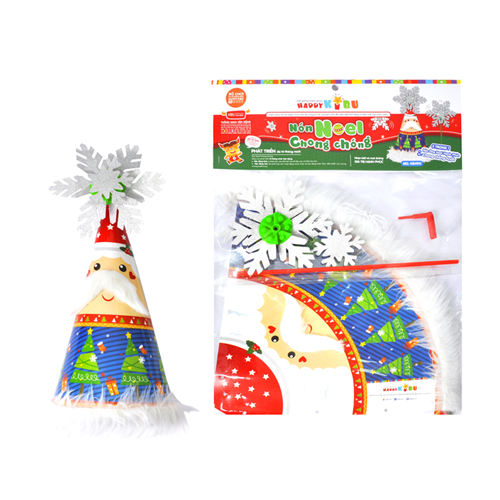 Bán Nón Noel chong chóng - Ông Noel hạnh phúc