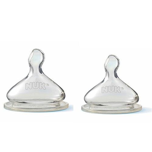 Bán Núm ty Nuk Premium Choice+ cổ rộng silicone (2c/set)