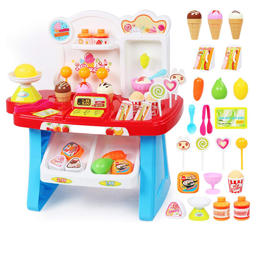 Bán Đồ chơi quầy hàng siêu thị kèm xe đẩy Toys House 668