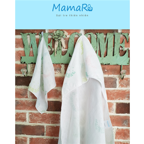 Bán Khăn tắm trùm đầu Mamaru HT-6 70x70cm