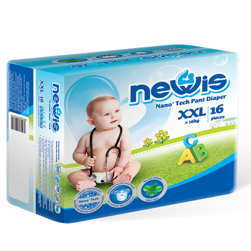 Bán Tã - Bỉm quần Newis XXL16 (>16kg)