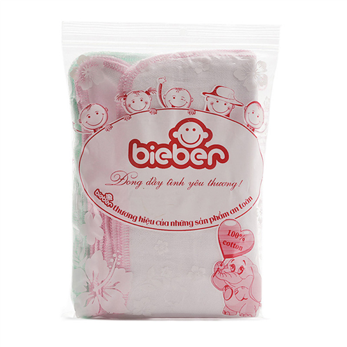 Bán Khăn sữa 3 lớp Bieber (32x35cm)