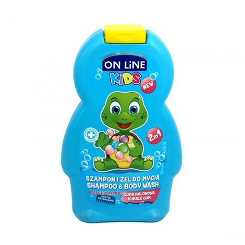 Bán Sữa tắm gội ON Line Kids 250ml - mùi kẹo Gum
