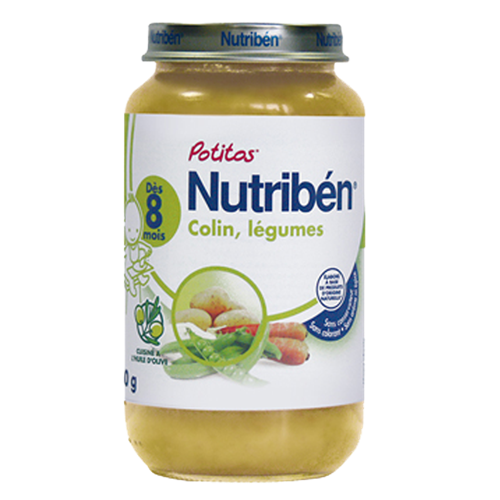 Bán Dinh dưỡng đóng lọ Nutriben - cá tuyết và rau củ 250g