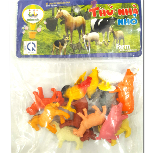 Bán Bịch thú nhỏ bằng nhựa