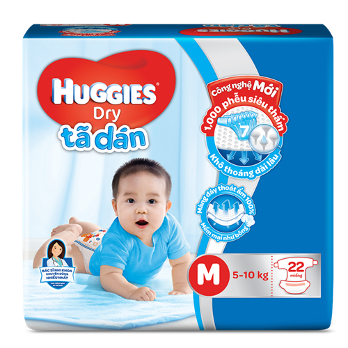 Bán Tã - bỉm dán Huggies M22