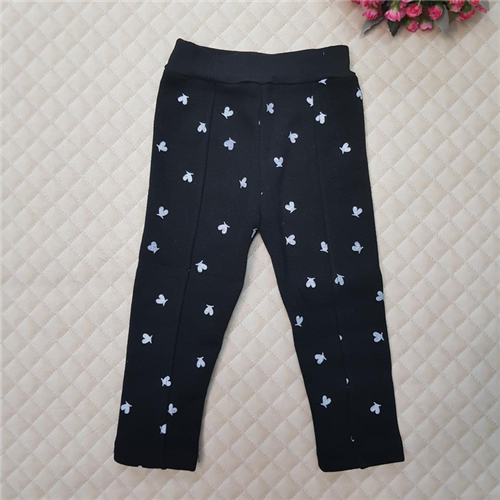 Bán Quần nỉ lót lông in hình C1263 cho bé gái (1-8T)