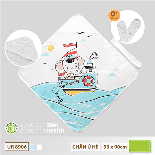 Bán Chăn ủ hè Uala Rogo UR8906 (90*90cm)
