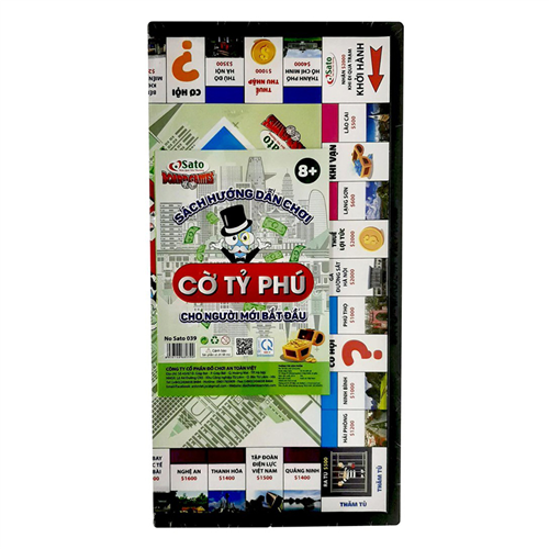 Bán Cờ tỷ phú SATO 039 (8+)