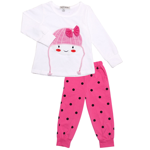 Bán Bộ quần áo bé gái 1-8T (họa tiết búp bê)