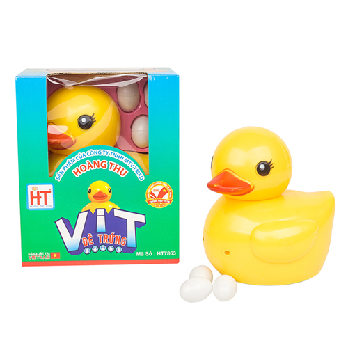 Bán Đồ chơi Vịt đẻ trứng nhạc Việt HT7863