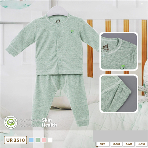 Bán Bộ sơ sinh cúc giữa Petit sợi Melange Uala UR3510