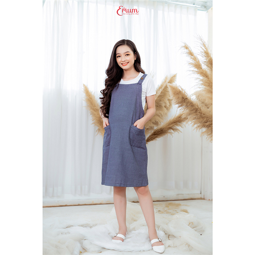 Bán Đầm bầu combo 1 yếm và áo đen Emum
