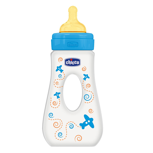 Bán Bình sữa tập uống Chicco núm cao su dòng chảy nhanh