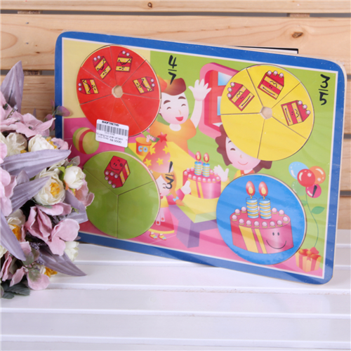Bán Đồ chơi gỗ Toptoys - Bảng ghép hình phân số 98259
