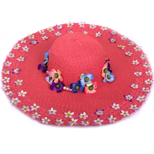 Bán Mũ vành rộng handmade du lịch cho mẹ Q330