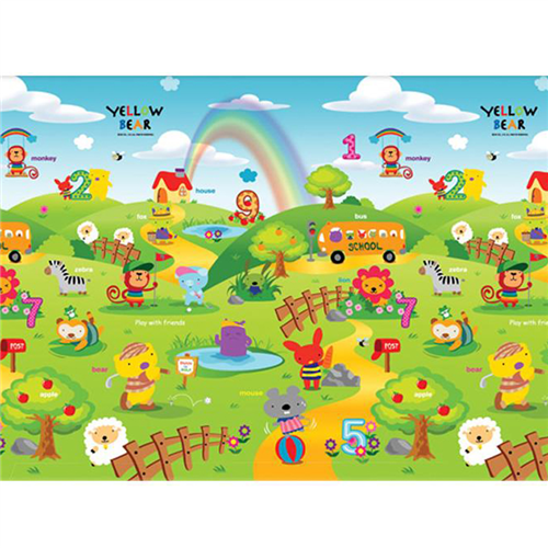 Bán Thảm 2 mặt Cầu Vồng Gấu - 1400 x 2100 x 12mm