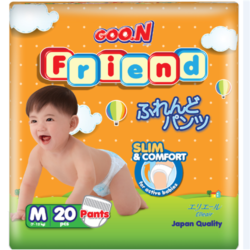 Bán Tã - bỉm quần Goon Friend M20 (7-12kg)