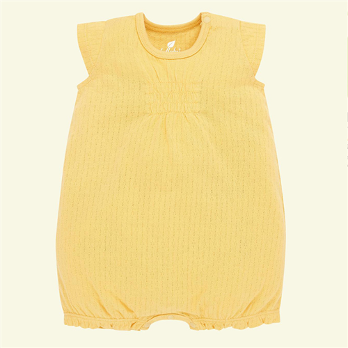 Bán Body romper sát nách bé gái Lullaby NH24B (vàng)