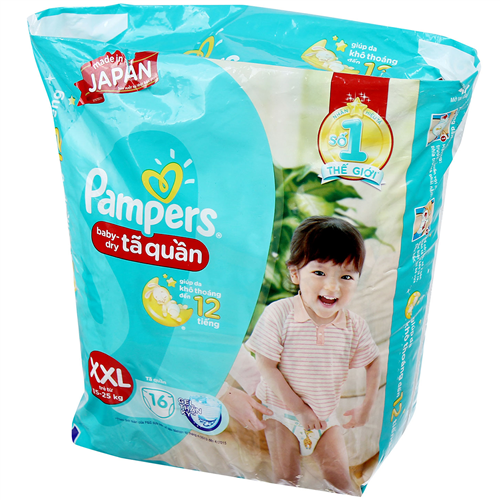 Bán Tã - Bỉm quần Pamper XXL16 (15-25 kg)