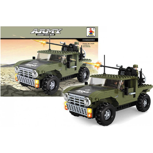 Bán Đồ chơi lắp ráp hình xe quân đội Ausini No.22508 (299pcs)