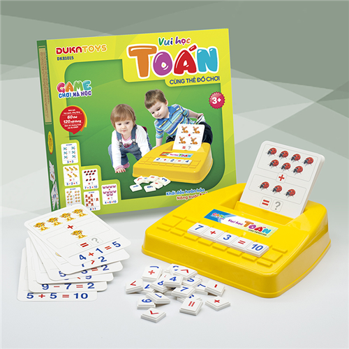Bán Vui học Toán cùng thẻ đồ chơi Duka DK81015