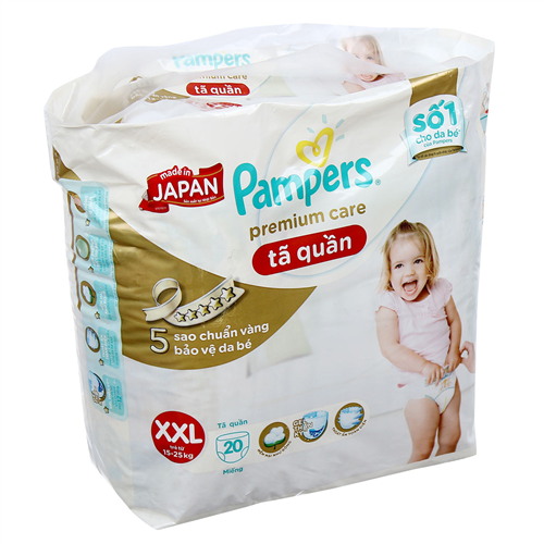 Bán Tã - Bỉm quần Pampers Premium Care XXL20 (15-25kg)