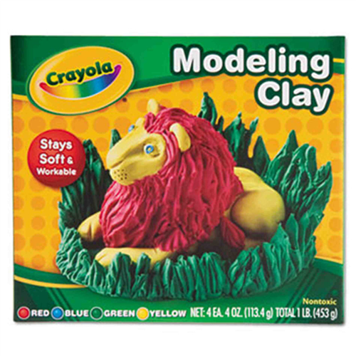 Bán Bộ đất nặn 4 màu Crayola (đỏ - vàng - xanh dương - xanh lá cây)