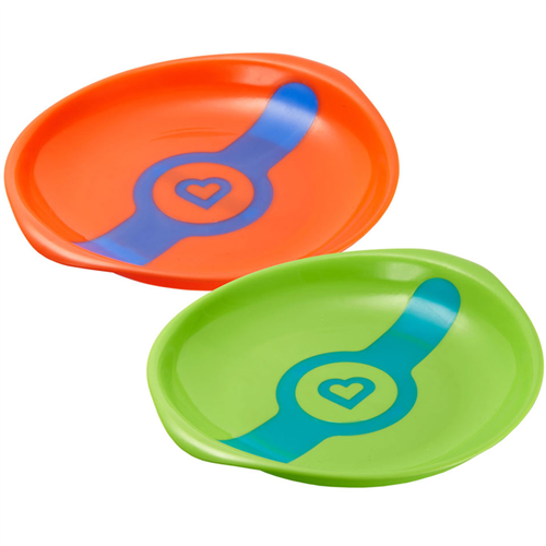 Bán Bộ 2 chiếc đĩa ăn báo nóng Munchkin MK44717 cho bé