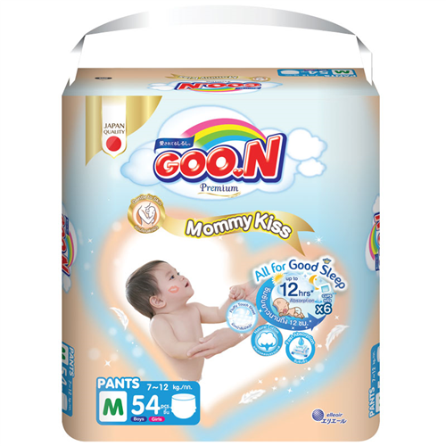 Bán Tã- Bỉm quần GooN Mommy Kiss M54 từ 7-12kg