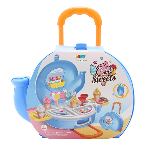 Bán Đồ chơi vali bán kem hình voi Bowa 8756