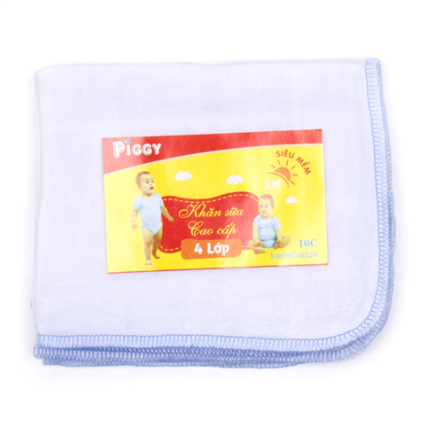 Bán Khăn sữa 4 lớp Piggy (22*27cm)