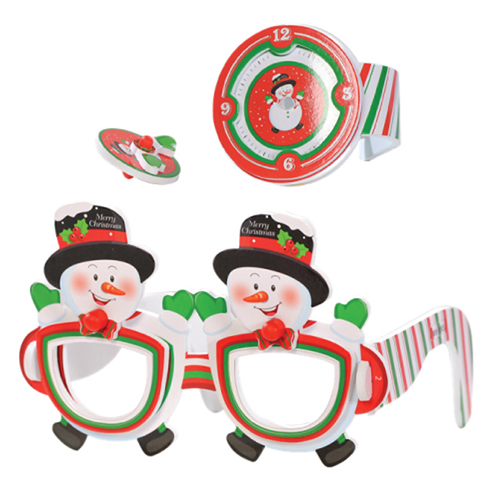 Bán Kính 3D đồng hồ con quay Kibu (mắt kính vuông) - Người tuyết