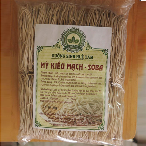 Bán Mỳ kiều mạch Soba Huệ Tâm 500g - Sản phẩm tự nhiên