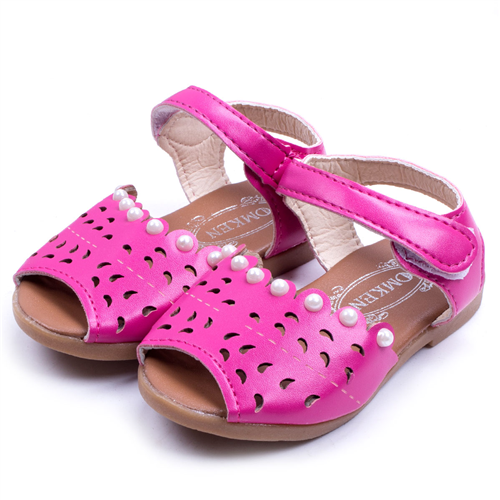 Bán Dép sandal bé gái đính ngọc trai (1-3 tuổi)