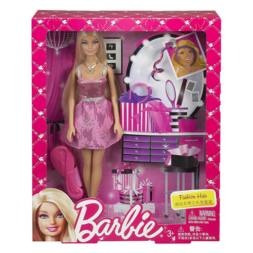 Bán Barbie thời trang tóc Barbie BCF84