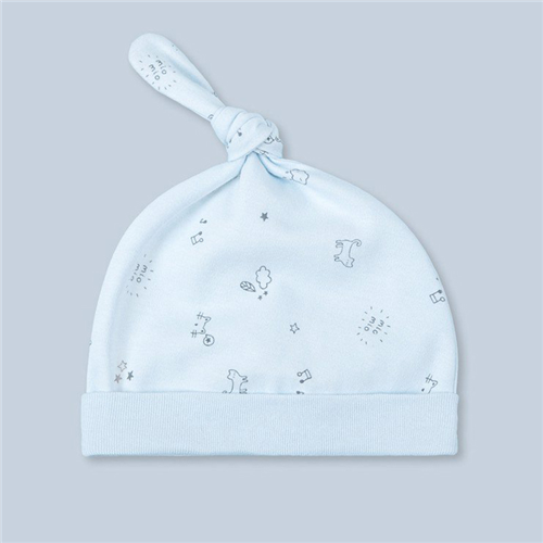 Bán Mũ chụp cotton đuôi gút Miomio mèo mây (loại dày)