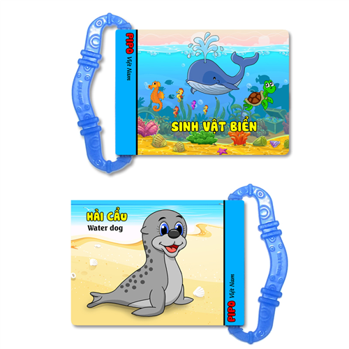 Bán Sách vải gặm nướu PiPo Việt Nam - Sinh vật biển