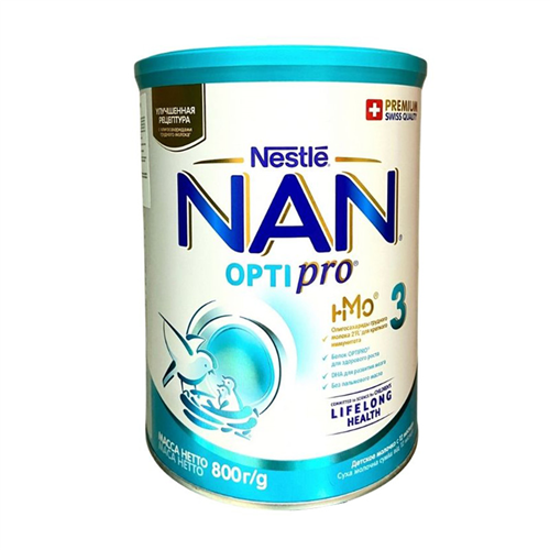 Bán Sữa NAN Nga số 3 800g (12-18 tháng)