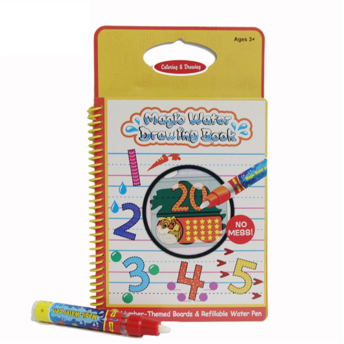 Bán Sách tô màu bút nước thần kỳ Toys House - Số đếm