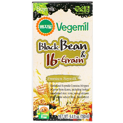 Bán Sữa đậu đen và 16 vị ngũ cốc Vegemil 190ml (hộp)