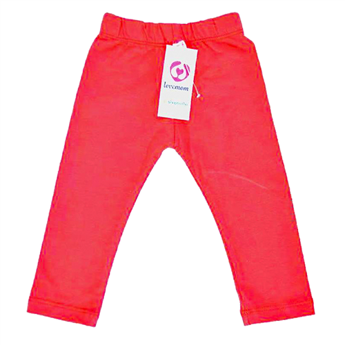 Bán Quần legging bé gái Lovemom (màu đỏ)
