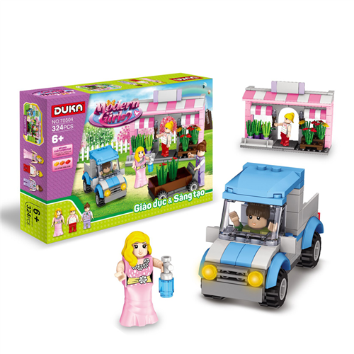 Bán Đồ chơi xếp hình Duka No.70504 - Cửa hiệu bán hoa (324pcs)