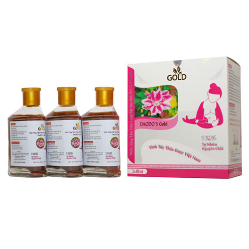 Bán Nước xông tắm thảo dược cho mẹ Daodo’s Gold (100ml*3chai)